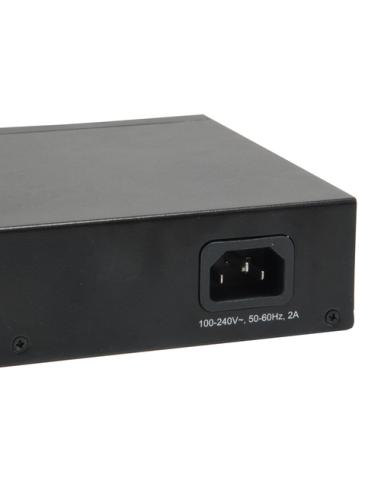 LevelOne GEP-1051 switch Gestionado L2/L3/L4 Gigabit Ethernet (10/100/1000) Energía sobre Ethernet (PoE) Negro