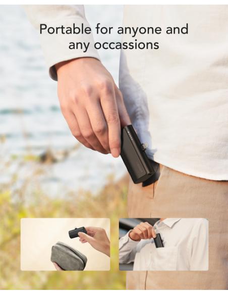 VEGER PlugOn-L VG-W0556P PowerBank plug-on 5000mah PD20W Lightning connector built-in