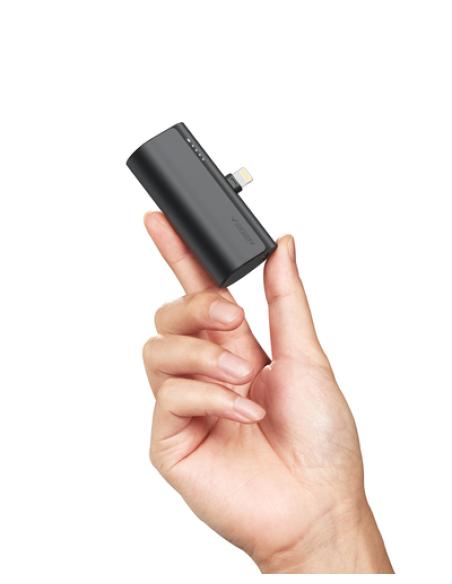VEGER PlugOn-L VG-W0556P PowerBank plug-on 5000mah PD20W Lightning connector built-in