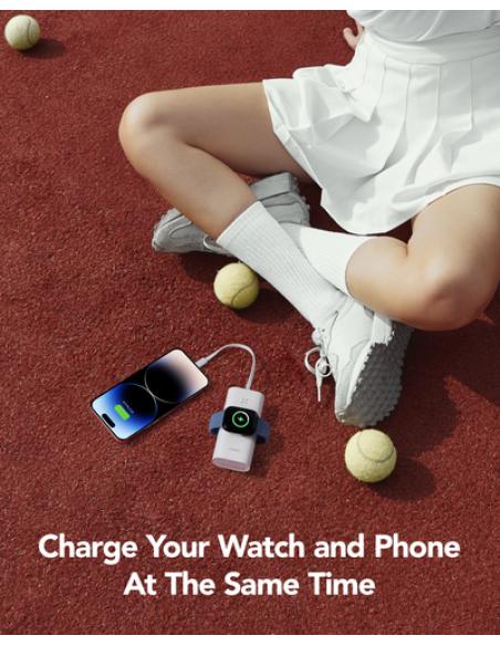 VEGER MagFan VG-W1162S 10000mAh powerbank PD20W Magnetic Wireless charging for iWatch
