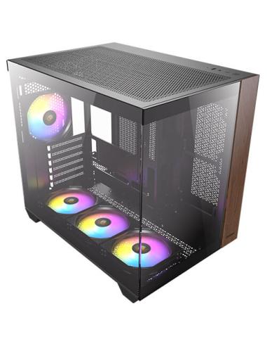 Antec CX800 Midi Tower Negro, Madera