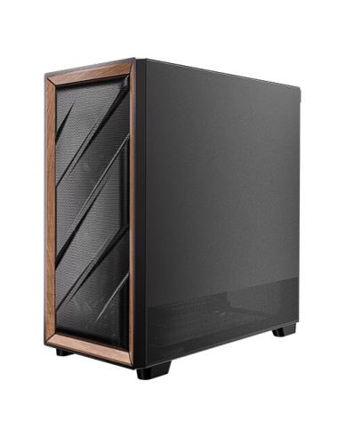 Antec FLUX SE Midi Tower Negro, Madera