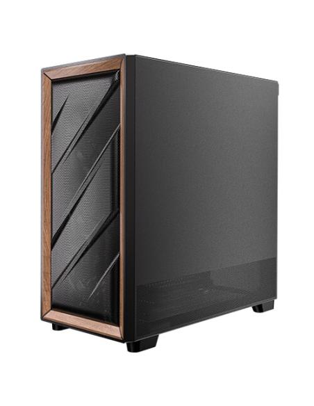 Antec FLUX SE Midi Tower Negro, Madera