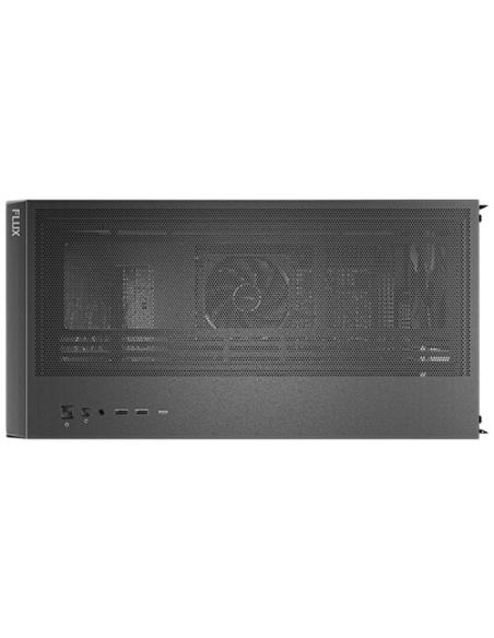 Antec FLUX SE Midi Tower Negro, Madera