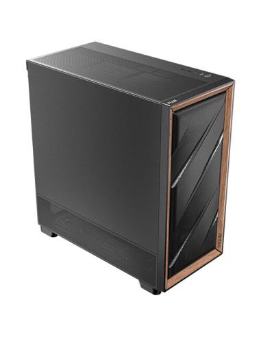 Antec FLUX SE Midi Tower Negro, Madera