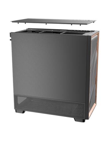 Antec FLUX SE Midi Tower Negro, Madera