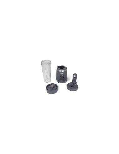 JATA JEBT1001 0,6 L Licuadora de vaso 600 W Gris, Transparente