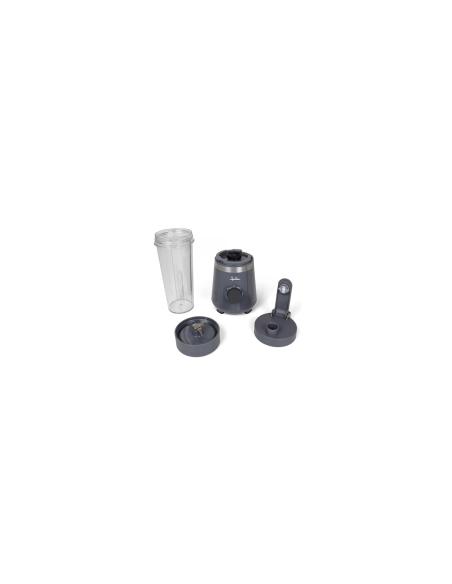 JATA JEBT1001 0,6 L Licuadora de vaso 600 W Gris, Transparente