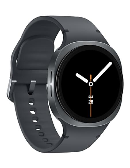 Samsung Galaxy Watch 8 3,3 cm (1.3") AMOLED 40 mm Digital 438 x 438 Pixeles Pantalla táctil 4G Grafito Wifi GPS (satélite)
