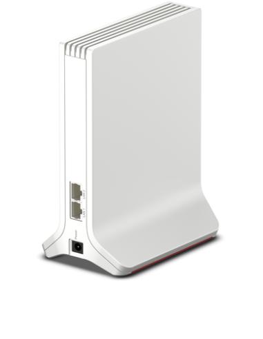 Mesh Set FRITZ! 4200 2-pack Edition International Doble banda (2,4 GHz / 5 GHz) Wi-Fi 6 (802.11ax) Rojo, Blanco 2x2/4x4