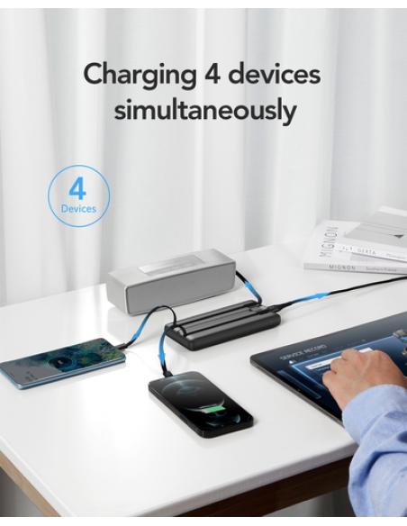 VEGER C20 VG-W2047 PowerBank 20000mAh with cables bulit-in
