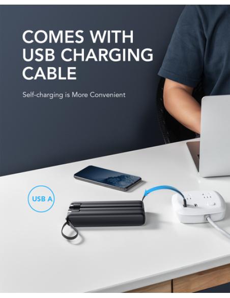VEGER C20 VG-W2047 PowerBank 20000mAh with cables bulit-in