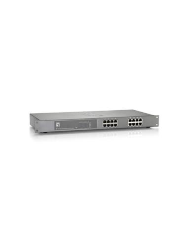 LevelOne FEP-1612W380 switch Fast Ethernet (10/100) Energía sobre Ethernet (PoE) Gris