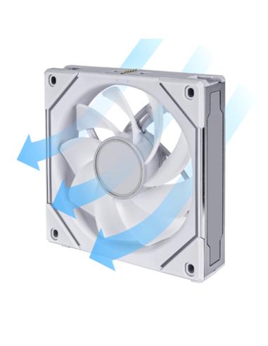 Lian Li UF-RSLIN120-1W sistema de refrigeración para ordenador Carcasa del ordenador Ventilador 12 cm Blanco 1 pieza(s)