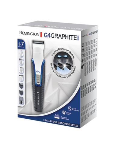 Remington G4 Graphite Negro, Azul, Blanco