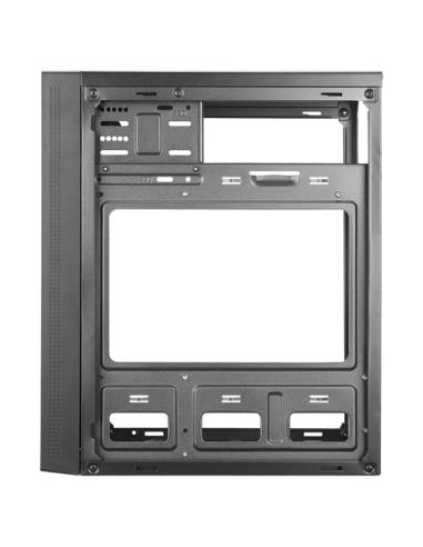 Tacens Anima AC5, Caja Ordenador Compacta Micro ATX, Frontal Malla Refrigeración, USB 3.0, Negro