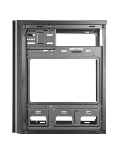 Tacens Anima AC6500, Caja Ordenador Compacta Micro ATX, Frontal Malla Refrigeración, Fuente Alimentación 500W, USB 3.0, Negro