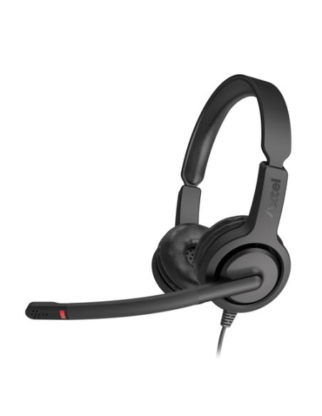 Axtel VOICE UC28 stereo USB-A Auriculares Alámbrico Diadema Oficina/Centro de llamadas USB tipo A Negro