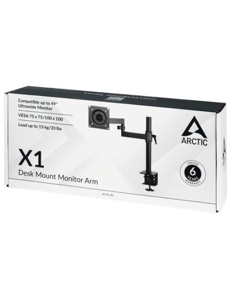 ARCTIC X1 109,2 cm (43") Escritorio Negro