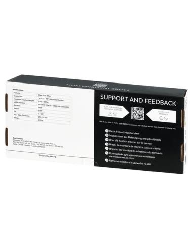 ARCTIC X1 109,2 cm (43") Escritorio Negro