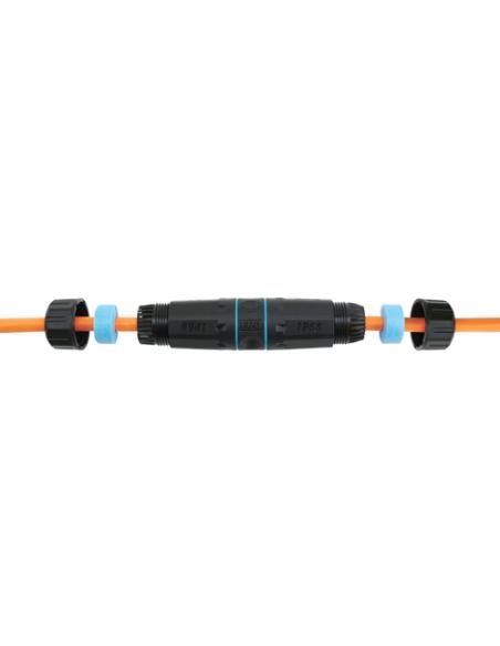 Equip 221172 cambiador de género para cable RJ-45 Negro, Azul