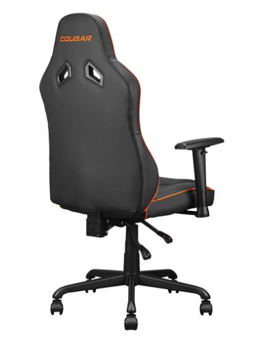 COUGAR 3MFSLORB.0001 silla para videojuegos Silla para videojuegos de PC Asiento acolchado Negro, Naranja