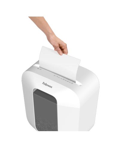 Fellowes LX Series 100109815 triturador de papel Corte en tiras Blanco