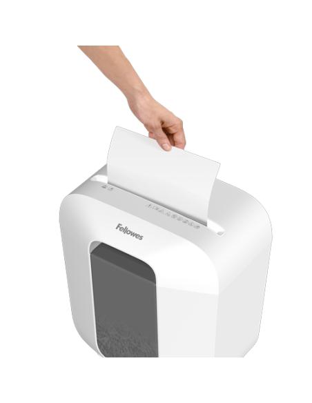 Fellowes LX Series 100109815 triturador de papel Corte en tiras Blanco