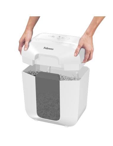 Fellowes LX Series 100109815 triturador de papel Corte en tiras Blanco