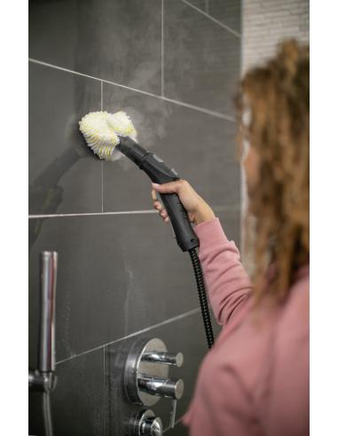 Kärcher SC 2 Deluxe Limpiador a vapor de cilindro 1 L 1500 W Negro, Blanco