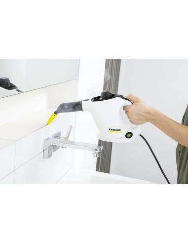 Kärcher SC 1 Limpiador a vapor de cilindro 1200 W Negro, Blanco