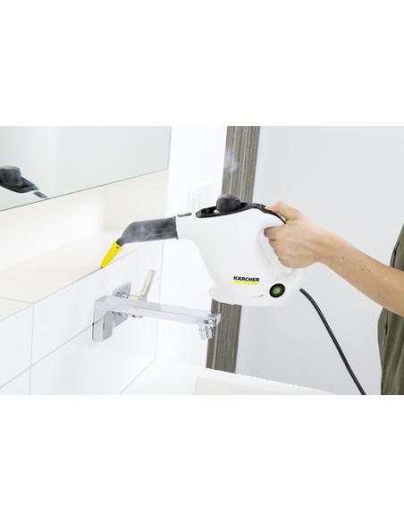 Kärcher SC 1 Limpiador a vapor de cilindro 1200 W Negro, Blanco