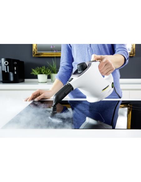 Kärcher SC 1 Limpiador a vapor de cilindro 1200 W Negro, Blanco