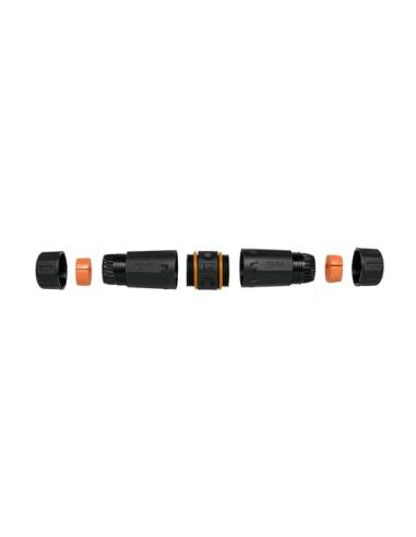 Equip 221162 cambiador de género para cable RJ-45 Negro, Naranja
