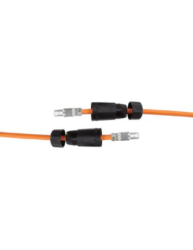 Equip 221162 cambiador de género para cable RJ-45 Negro, Naranja