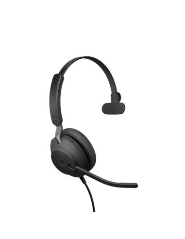 Jabra Evolve2 40 SE Auriculares Alámbrico Diadema Llamadas/Música USB Type-C / USB Type-A Negro