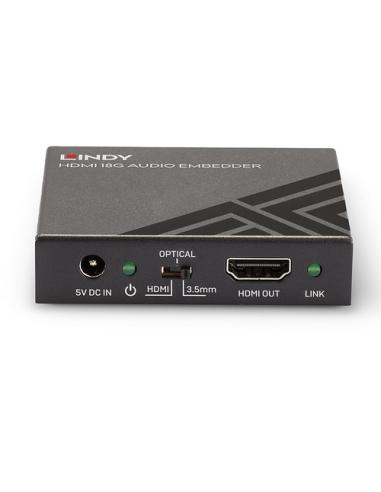 Lindy 38203 convertidor de audio Negro