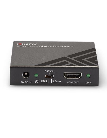 Lindy 38203 convertidor de audio Negro