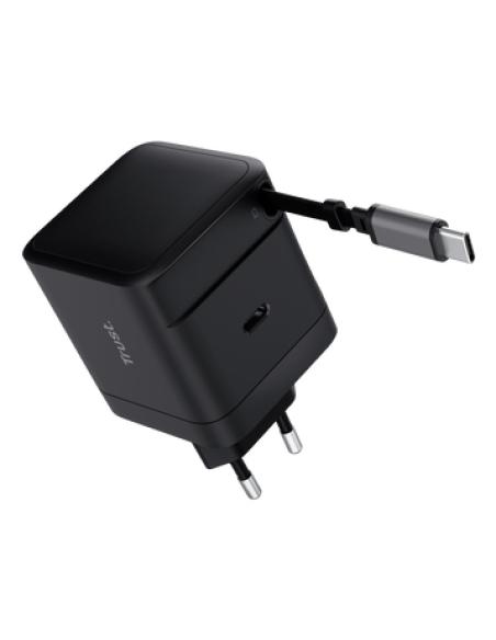 Trust Maxo Cargador retráctil USB-C PD de 65 W