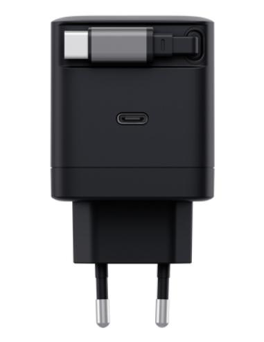Trust Maxo Cargador retráctil USB-C PD de 65 W