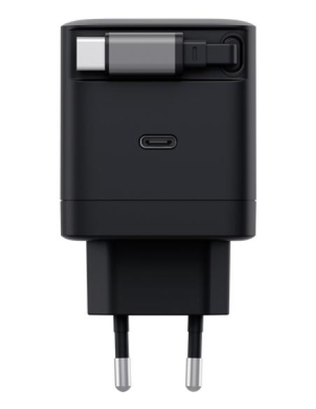 Trust Maxo Cargador retráctil USB-C PD de 65 W