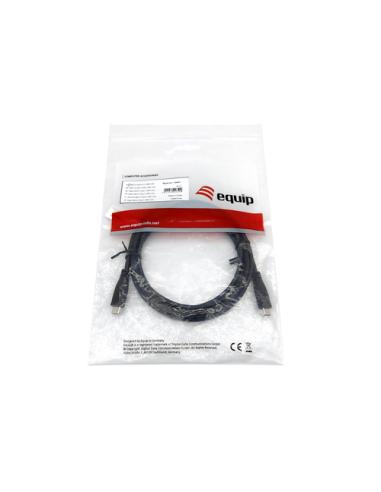 Equip 128833 cable USB USB 2.0 0,5 m USB C 0,48 Gbit/s 60 W Negro