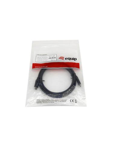 Equip 128348 cable USB USB 3.2 Gen 1 (3.1 Gen 1) 0,5 m USB C 5 Gbit/s 60 W Negro