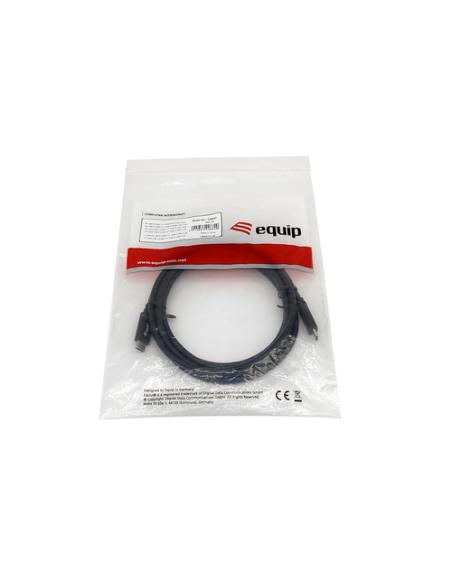 Equip 128348 cable USB USB 3.2 Gen 1 (3.1 Gen 1) 0,5 m USB C 5 Gbit/s 60 W Negro