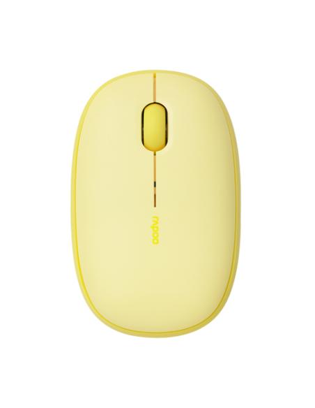 Rapoo M660 Silent ratón Oficina Ambidextro RF Wireless + Bluetooth Óptico 1300 DPI