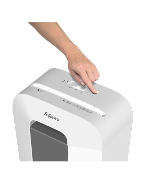 Fellowes LX Series Powershred LX50 triturador de papel Corte cruzado Blanco
