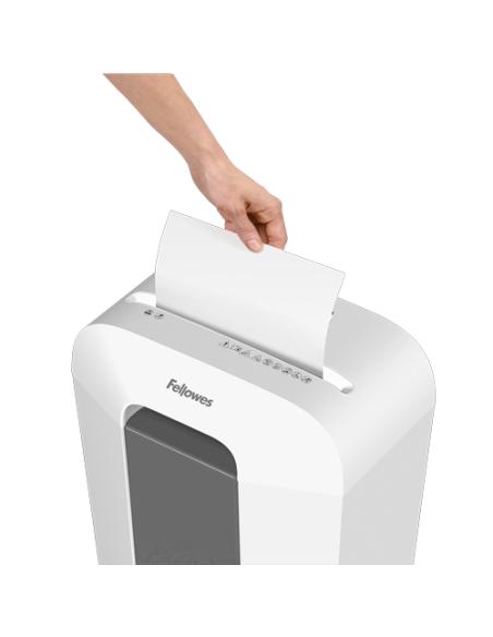 Fellowes LX Series Powershred LX50 triturador de papel Corte cruzado Blanco