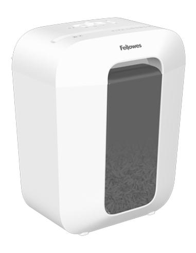 Fellowes LX Series Powershred LX50 triturador de papel Corte cruzado Blanco