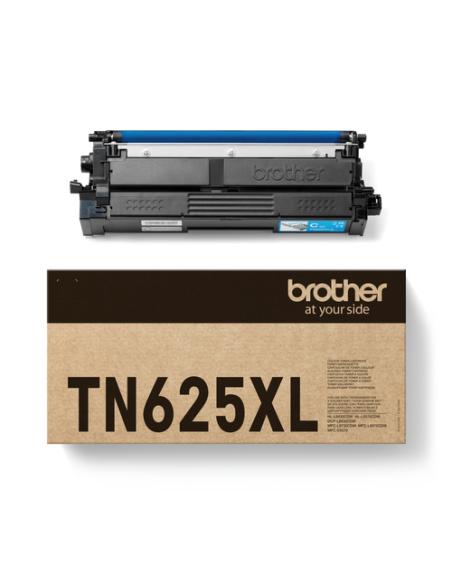 Brother TN-625XLC cartucho de tóner 1 pieza(s) Original Cian