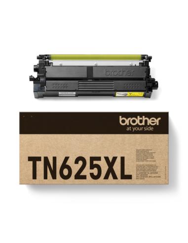 Brother TN-625XLY cartucho de tóner 1 pieza(s) Original Amarillo